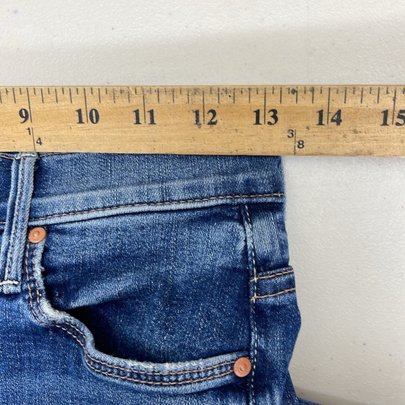 Mother The Weekender Fray In Walking On Coals Sz 25 blue - Picture 10 of 15